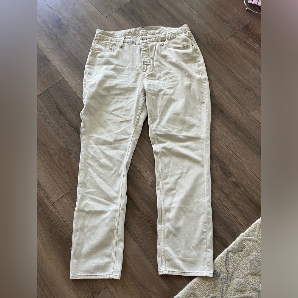 EUC GOOD AMERICAN STRAIGHT CUT JEANS